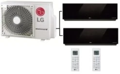LG MU2R15.UL0 - 2 Mirror Wall Mounted Indoor Units