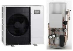 Ecodan PUZ-WM112VAA - With Hot Water Cylinder