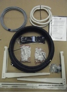 Flared Air Conditioning Fitting Kits - Kit Two (1/4" - 1/2" Pipe)