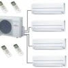 Fujitsu AOYG30KBTA4 Outdoor Unit - 4 Indoor Wall Units