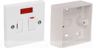 13 Amp Fused Spur + Back Box 1 13 Amp Fused Spur + Back Box